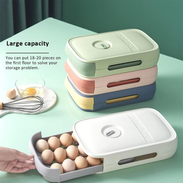 New Drawer Type Egg Holder for Refrigerator - Image 4