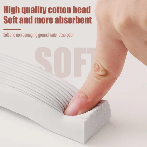 Portable Self-Squeeze Mini Mop, Quickie Sponge Mop - Image 2