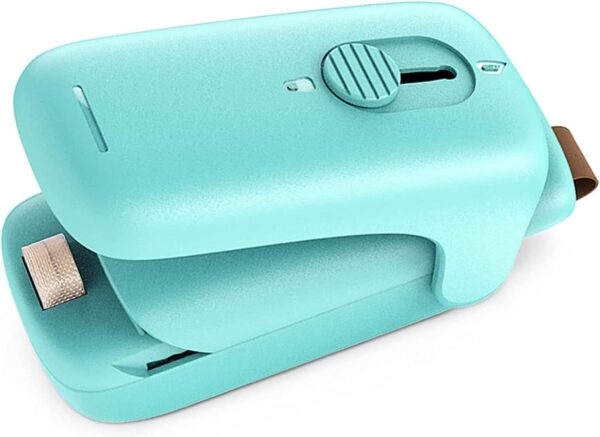 Mini Bag Sealer, 2 in 1 Handheld Heat Vacuum Sealer, Mini Chip Bag Sealer, Portable Bag Resealer Machine