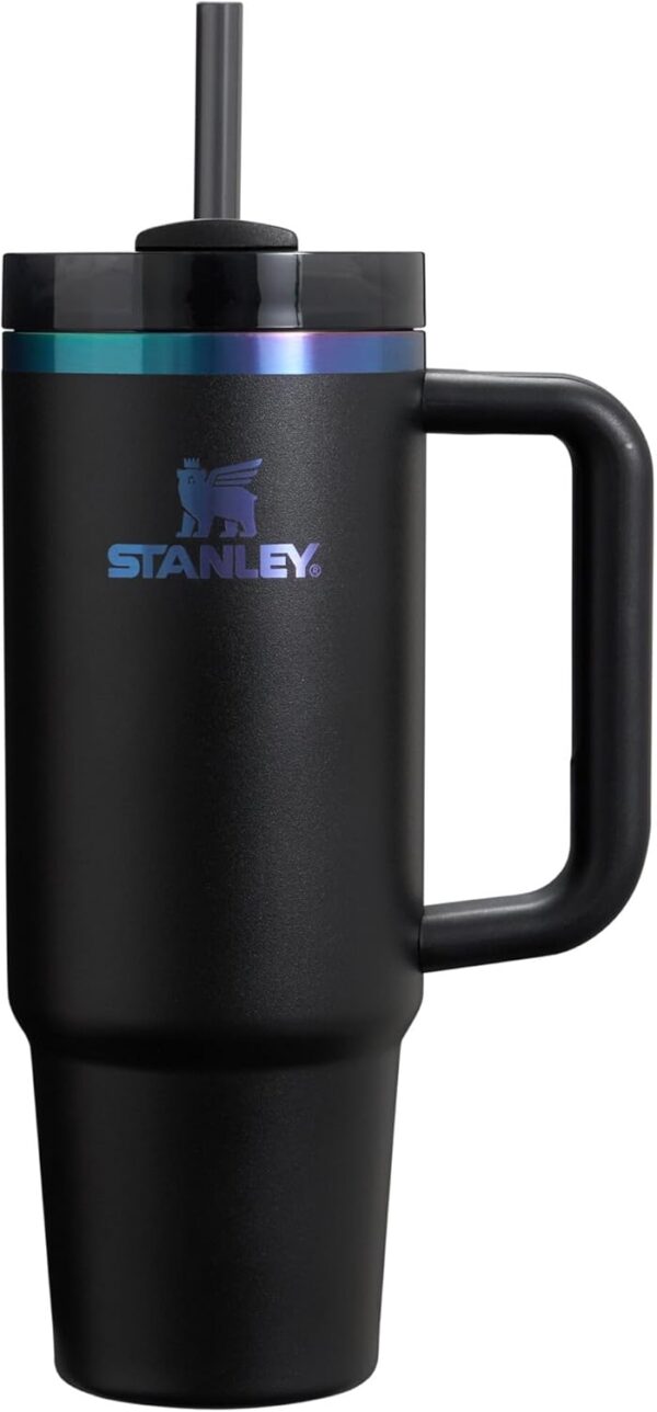 Stanley Quencher H2.0 Tumbler with Handle & Straw 30 oz | Twist On 3-Way Lid | Cupholder Compatible for Travel | Insulated Stainless Steel Cup | BPA-Free | Peony