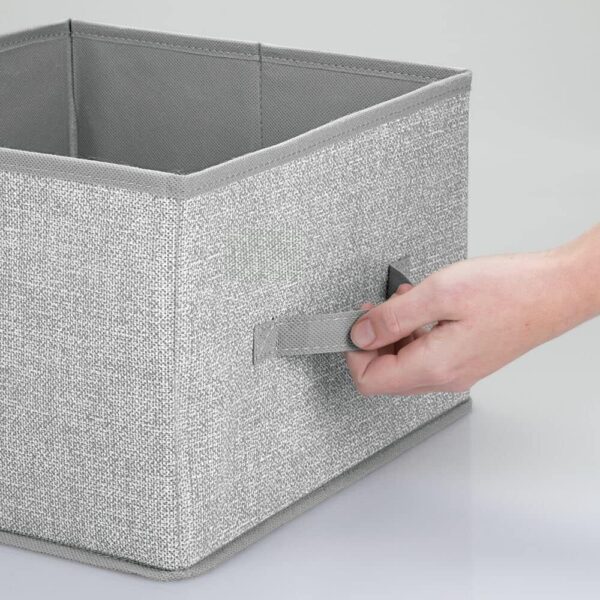 Fabric Bin for Cube Organizer - Foldable Cloth Storage Cube - Collapsible Closet Storage Organizer - Image 2