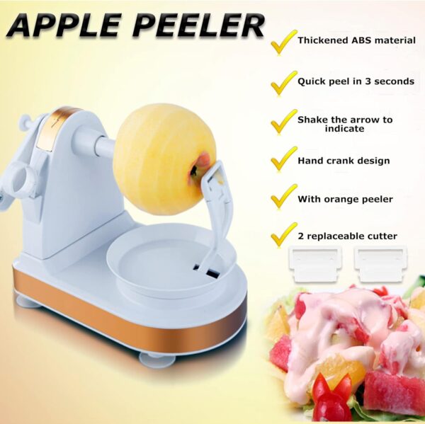 Upgraded Apple Peeler and Corer for Apple Pear Citrus Manual Rotating Kitchen - Image 2