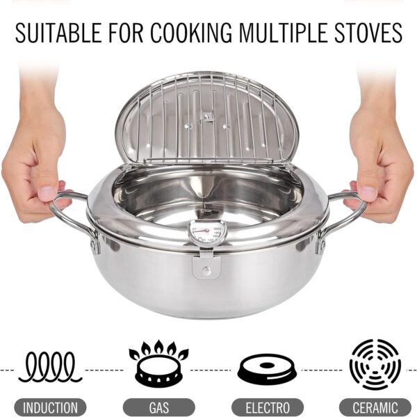 Stainless Steel Deep Fryer - Image 2